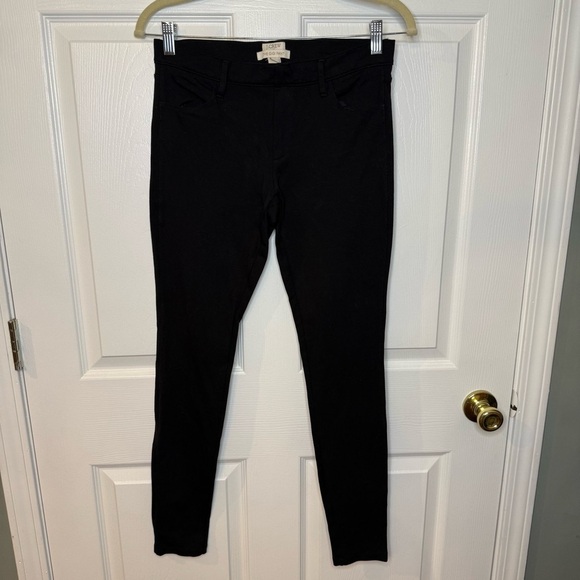 J. Crew The GiGi Pant Black Skinny Style Size 4 GUC - Picture 1 of 5